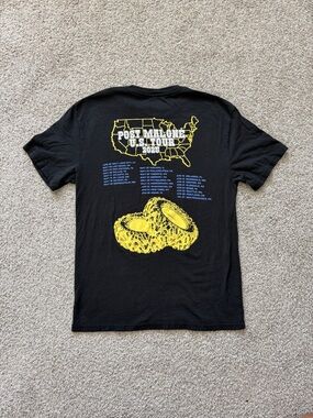 Post Malone 2025 Tour Tee Posty Co Graphic T Shirt Size Small